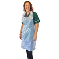 White Flat Pack Aprons - 8 Micron, 27 x 40 Inch | Case of 1000 (10 x 100) £ 19.99