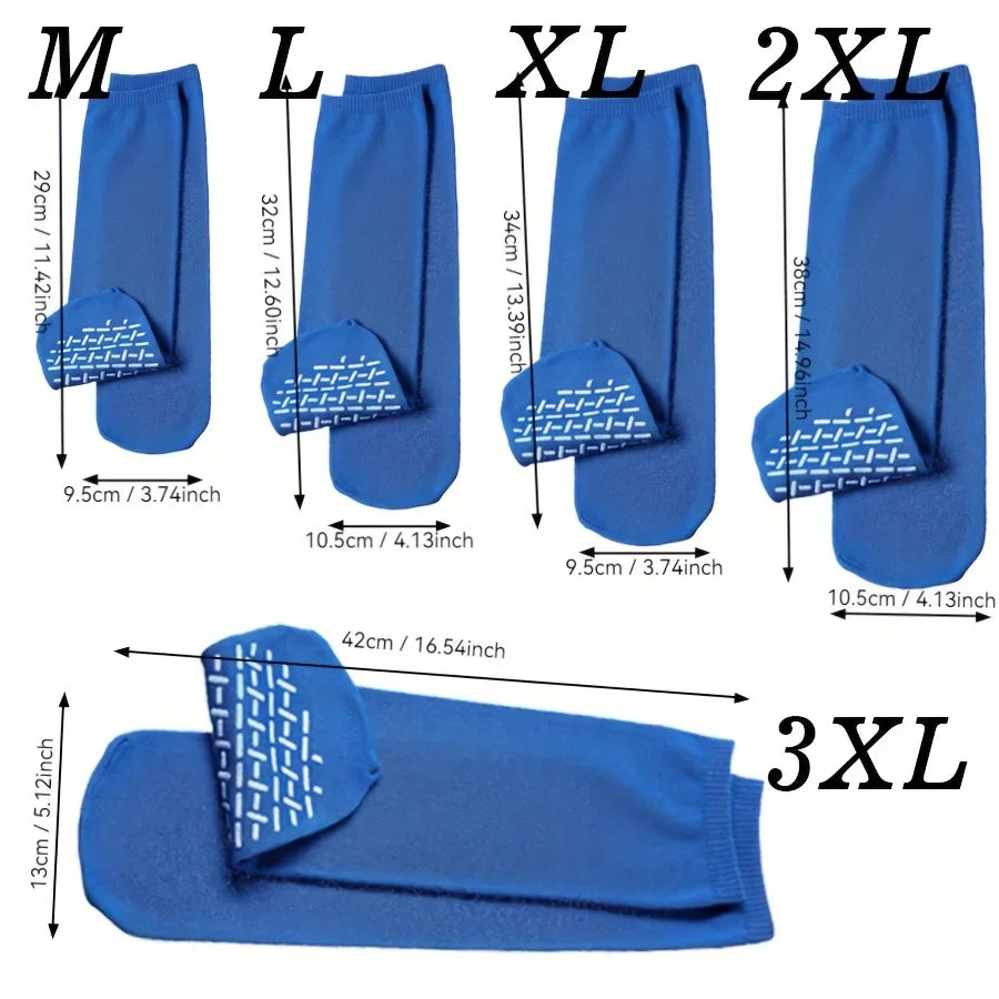 Non- Slip Safety Socks for senior & Diabetic Feet