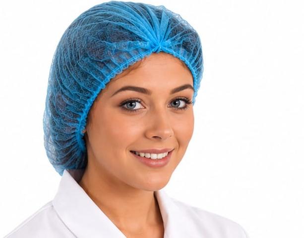 Blue Mob Caps, Non Woven, Pack of 100 £ 4.99