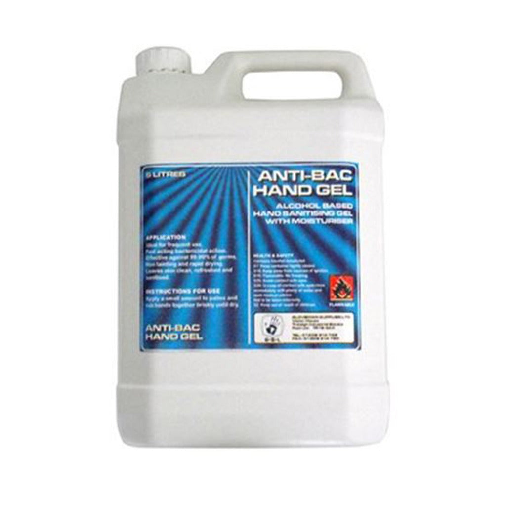 Gloveman Hand Sanitiser Gel, 5 Litre, per case of 2 £ 38.99 bulk 5 pieces £35.99