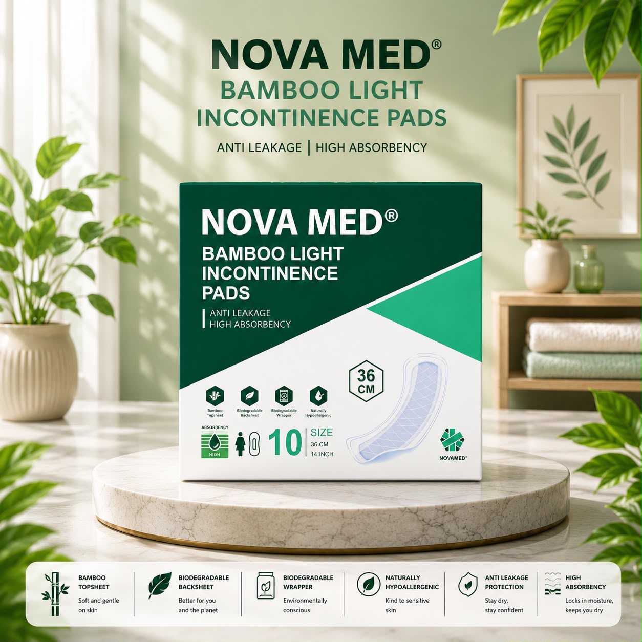 INCONTINENCE PADS