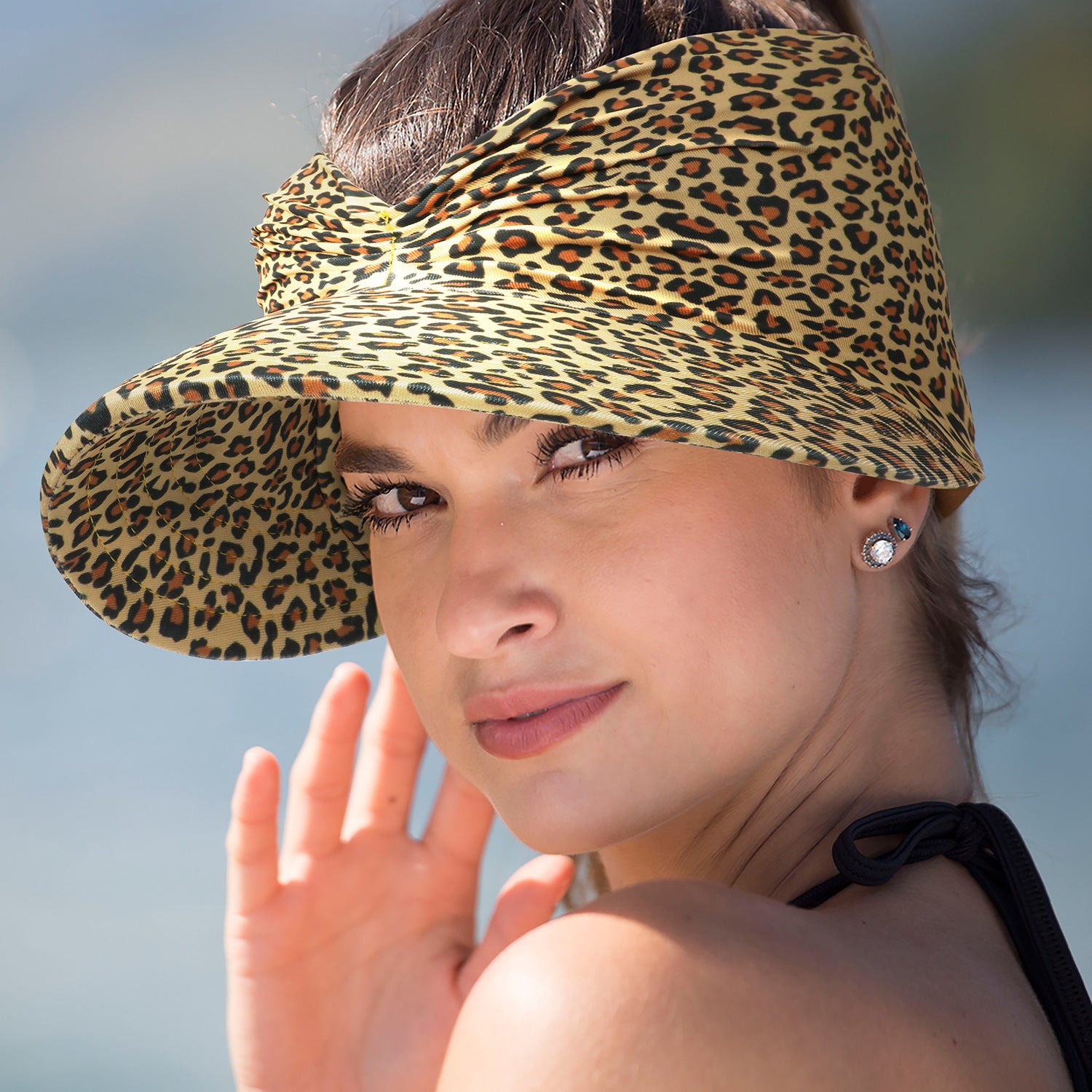 265814073fca7526bb58ac1b57fb2d6flightweight women's sun visor cap
